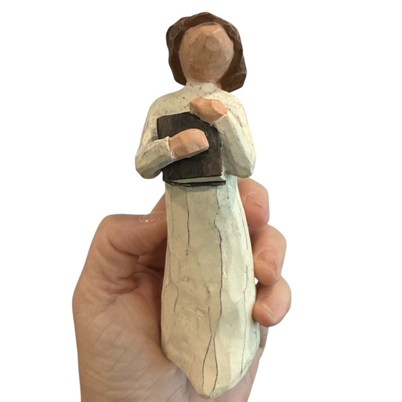 Rare & Retired Willow Tree® “Angel of Learning” Figurine (2000)  – item #4 - Picture 1 of 2